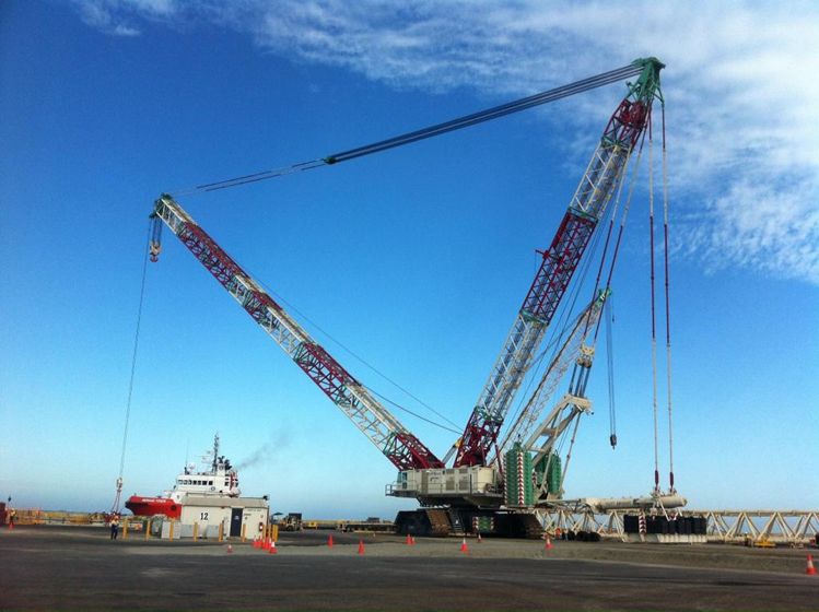 Moving Spools for Gorgon Project - Australia