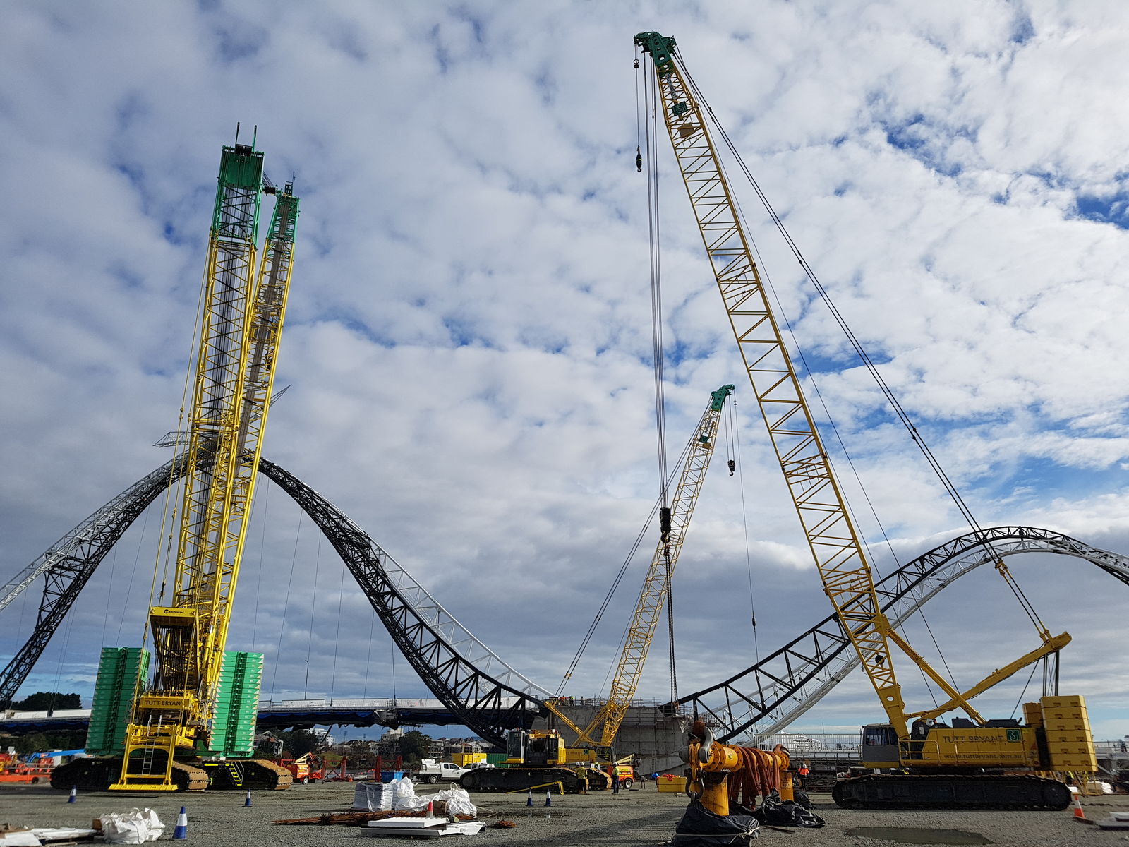 The Matagarup Bridge